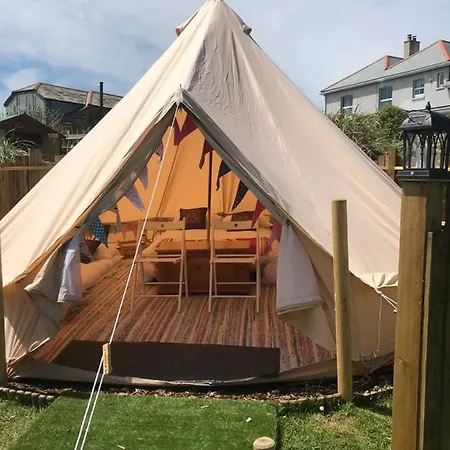 Valley View, Bossiney Tea Luxury tent Tintagel
